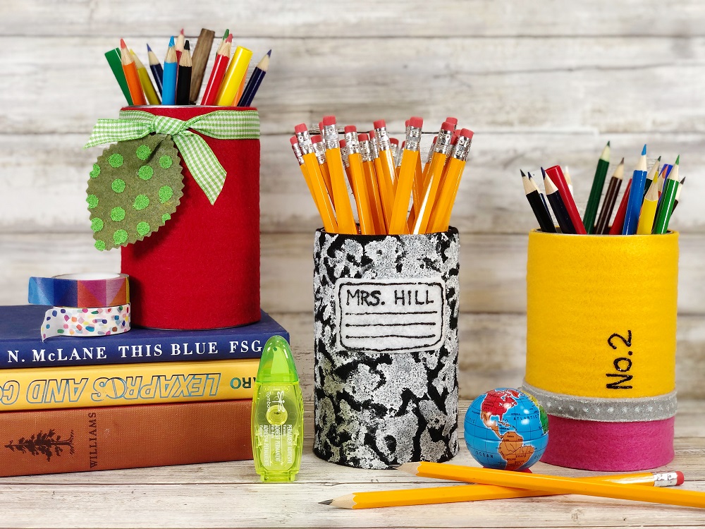 Easy Pencil Holder - How to DIY & Recycle • Craft Passion