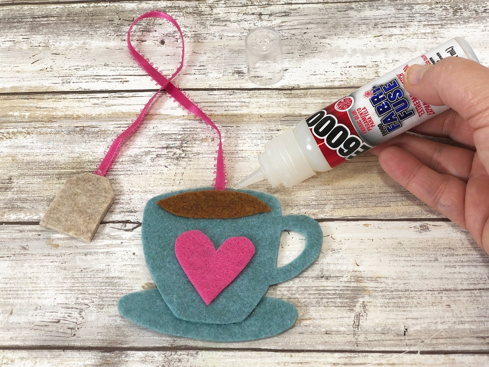 Cozy Teacup Felt Bookmark - Kunin Felt