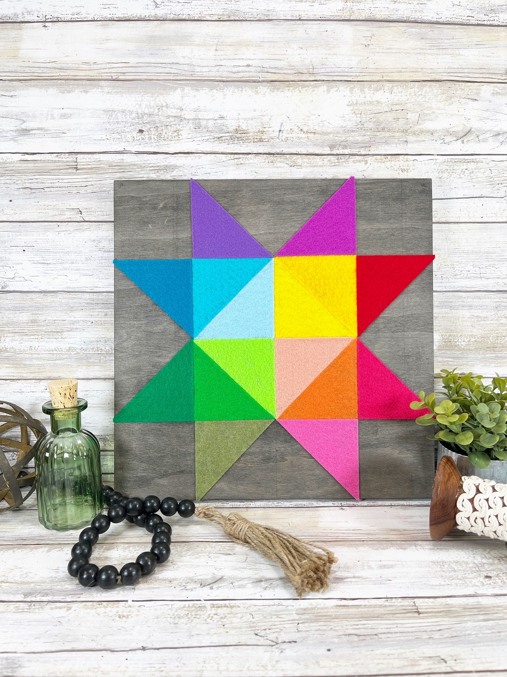 DIY Felt Barn Quilt - Kunin Felt